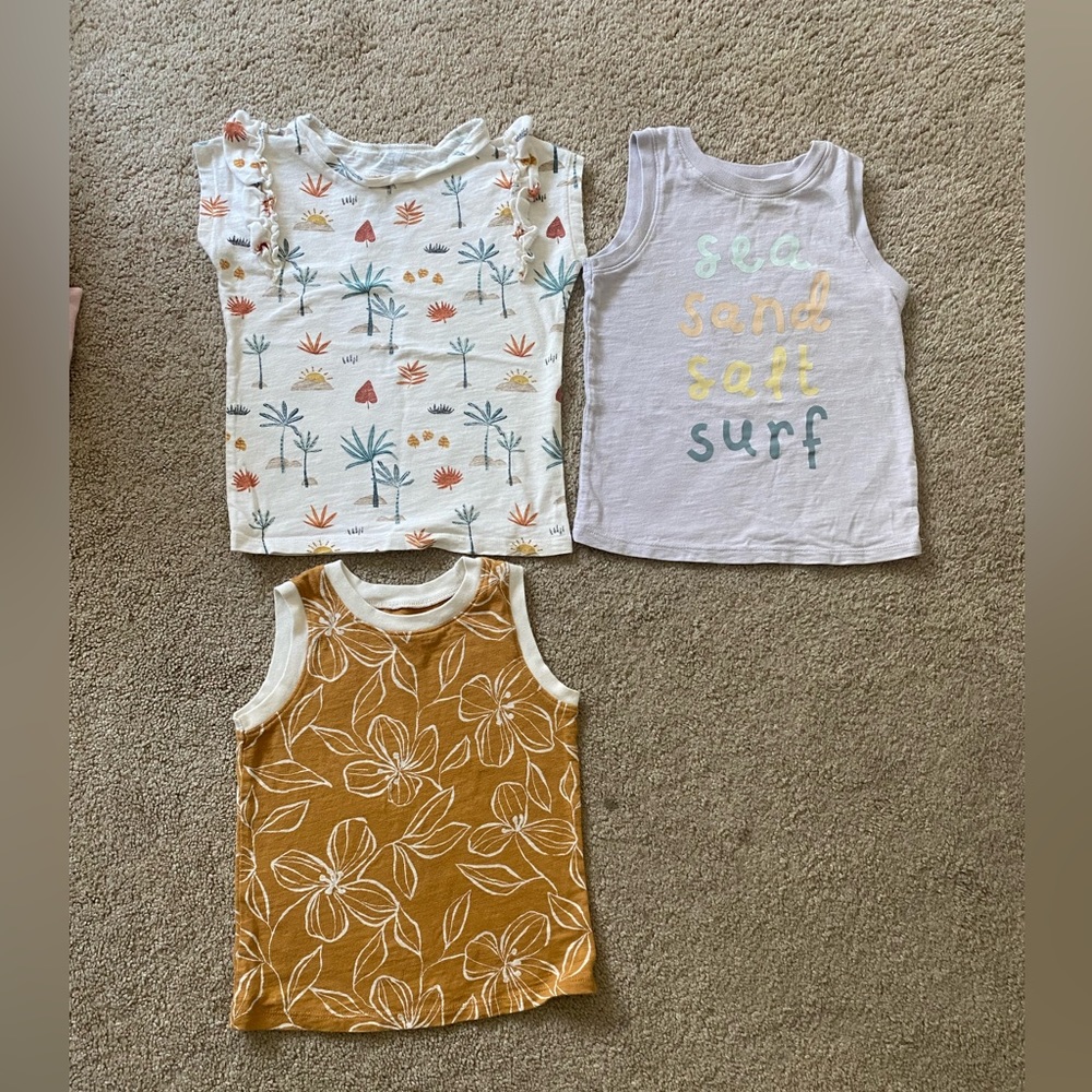 18 month Little Co. bundle - boho chic tee shirts